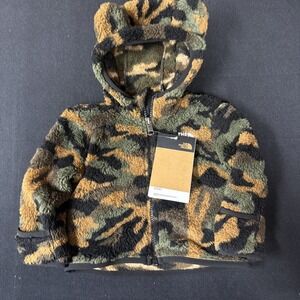 The North Face Baby Campshire Bear Hoodie Jacket Camo NWT 3-6 Months